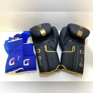 RDX 14oz Boxing Gloves for Men Sparring Gloves & gel padded inner Nerver used!